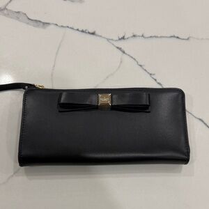 Kate Spade Black Bow Wallet